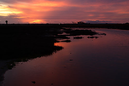 Ron Bigelow Photography - Sunset Over Marsh