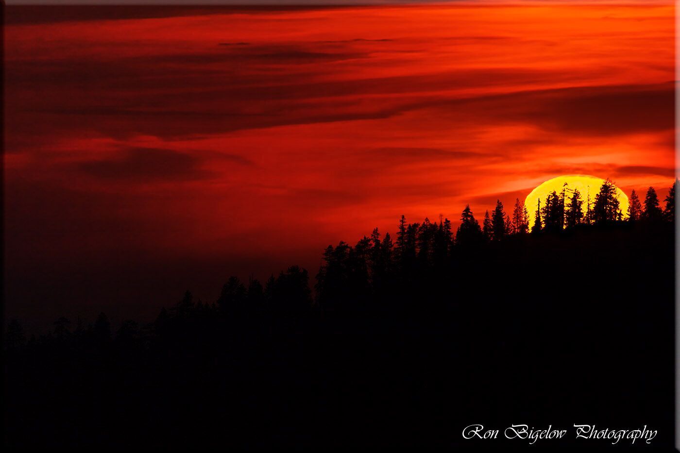 Ron Bigelow Photography - Toulumne Sunset