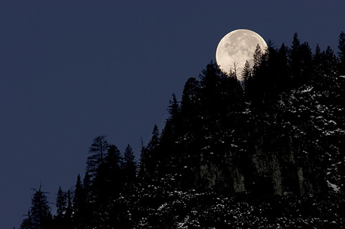 Ron Bigelow Photography - Yosemite Moon